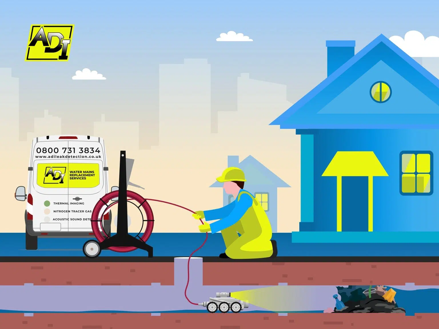 Drainage CCTV Surveys & Investigations Horsham